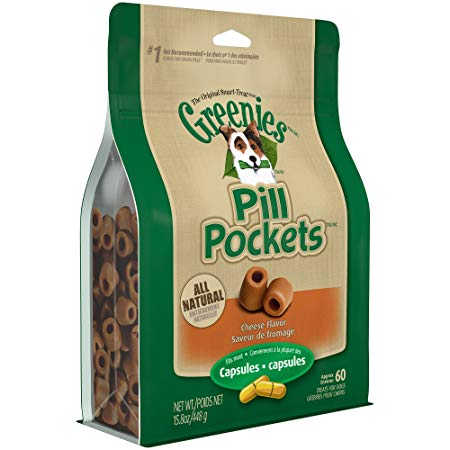 GREENIES Pill Pockets Cheese Flavor Dog Treats