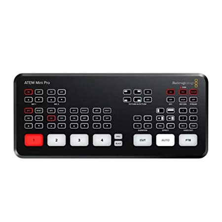 Blackmagic Design ATEM Mini Live Stream Auxiliary Switcher (Atem Mini PRO)