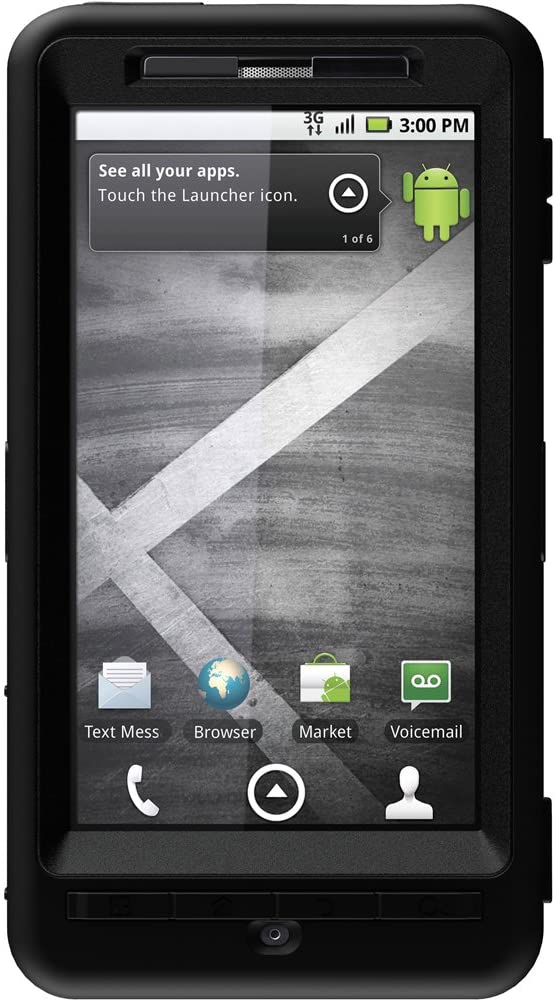 OtterBox Defender Case for Motorola DROID X MB810 - Black