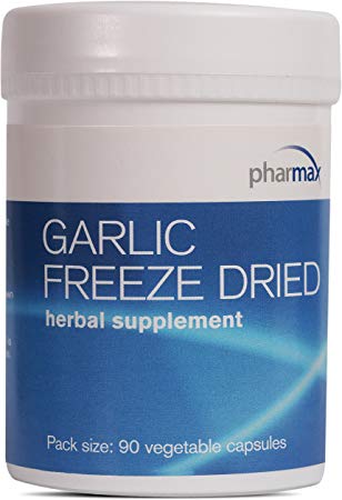 Pharmax - Garlic Freeze Dried - Supports Upper Respiratory Tract and Cardiovascular Health* - 90 Capsules