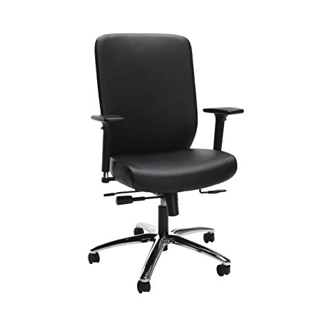 HON HONVL722SB11 High-Back Executive Chair with Synchro-Tilt Control, in Black (HVL722), Upholstered