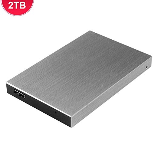 etateta Per External Hard Drive Disk USB3.0 500GB 1TB 2TB Portable HDD Large Data Storage High Speed Portable Hard Drive Disk for PC Tablet TV efficient