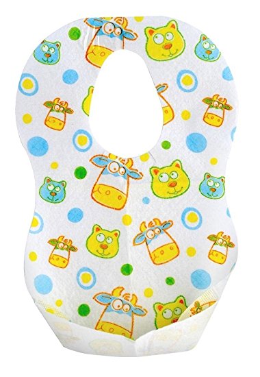 Munchkin Travelware Disposable Bibs - 72 Pack