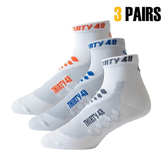 Thirty 48 Cycling Socks for Men and Women | Unisex Breathable Sport Socks