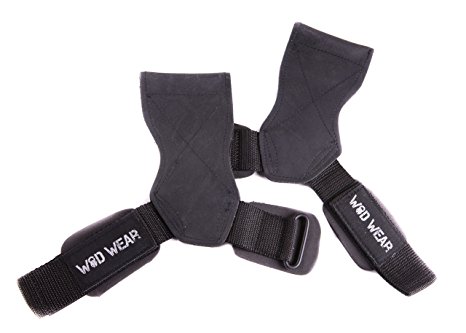 Lifting Strap Grip Rubber Hand Grip Protectors, Powerlifting, Weightlifting, Bodybuilding, Exercise, Fitness - Unisex - Protect Wrists and Increase PRs - (Pair)