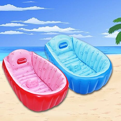 Redcolourful Infant-to-Toddler Inflatable Bath Tub