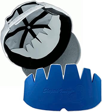 Shapers Image 3Pk 1 Bonus Dark Blue Baseball Caps Inserts| Fitted Caps| Ball Caps Form| Hat Support| Flex Fit, Snapback Hat Panel Liner| Hat Shaper Padding| Men’s and Lady’s. 1 Free Included