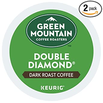 Green Mountain Coffee Double Black Diamond, K-Cup for Keurig Brewers, 24-Count (Pack of 2)