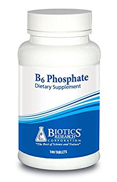 Biotics Research B6 Phosphate -- 100 Tablets