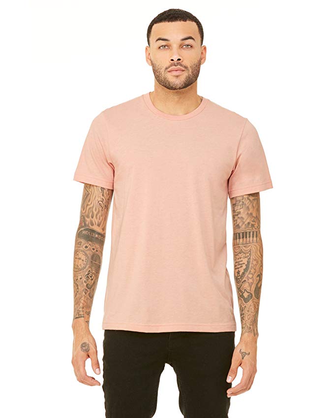 Bella   Canvas Unisex Crew Neck Triblend Short Sleeve Tee