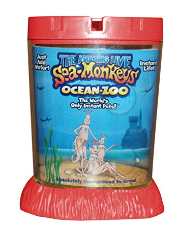 Sea Monkeys Ocean Zoo Deluxe Kit Set- Colors May vary