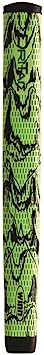 Winn DriTac X Lite Jumbo Pistol Putter Golf Grip, Green/Black