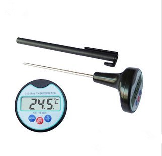 Food Cooking Thermometer Oven Accurate Instant-read Waterproof Digital Food Thermometer for Cooking with Stainless Steel Probe for Cooking Grill BBQ  Meat with Stainless Steel Thermometer Probe