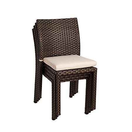 Atlantic Liberty Stackable Chairs, 4-Pack