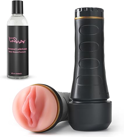 Tracy's Dog Male Masturbators Cup, Realistic Textured Adult Sex Toys, Likelife Vagina Man Masturbation Stroker