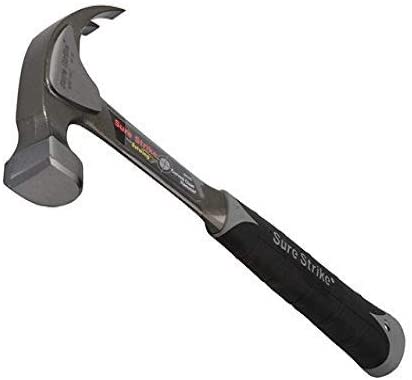 Estwing EMR16C Surestrike All Steel Curved Claw Hammer 16Oz