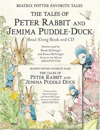 Beatrix Potter Favorite Tales: The Tales of Peter Rabbit and Jemima Puddle Duck Read Along Book & CD