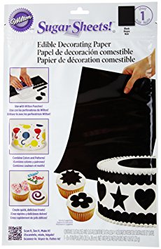 Wilton Sugar Sheet, Black