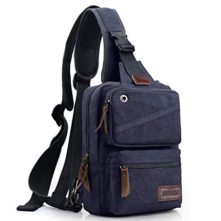 XINCADA Sling Bag Man Purse Crossbody Bags Small Shoulder Backpack Travel Bag Chest Pack Messenger Bag for Men and Women