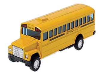 US Toy Die Cast Metal Toy School Bus, 5"