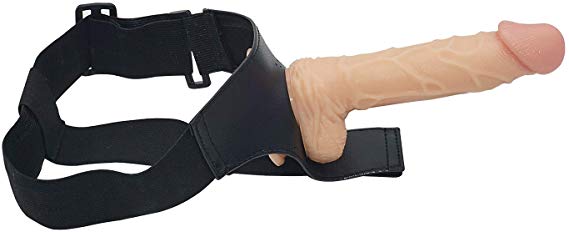 Lovetoi 8.26 Inch Wear Game Suit Restraining Straps Tools Ultra Elastic Strap-on Toy Wearable Panties Adjustable Belt (Color : Flesh)