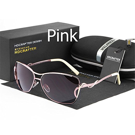 Lnabni Designer Women Polarized Driving Sunglasses 100% UV Protection (FBA)