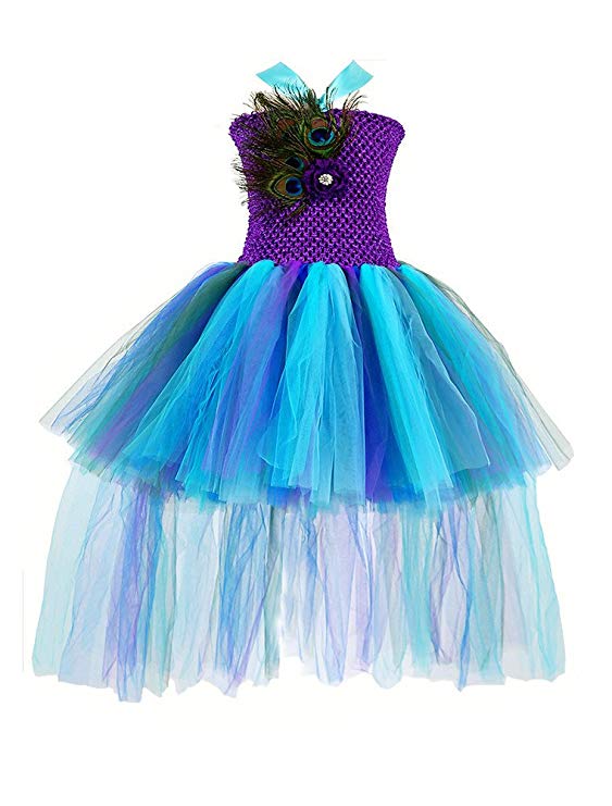 Tutu Dreams Girls Birthday Dress 5-14Y(Pony,Peacock,Rock Star Costumes)