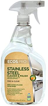 Earth Friendly PL933032 Stainless Steel Cleaner & Polish - 22 Oz