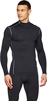 Under Armour Men‘s Mock Compression Shirt UA ColdGear Armour, Warm Long-Sleeve Shirt, Long-Sleeve Functional Shirt for Men