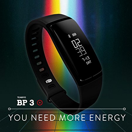 Today 70% Off !! Fitness Tracker，BP Fitness Wristband Heart Rate Monitor Smart Wristband Wearable Activity Tracker For Family Sports Life Bluetooth 4.0 Compatible with Android and IOS