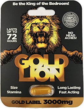 Gold Lion Male Sexual Performance Enhancement Pill (10 Pills Pack)