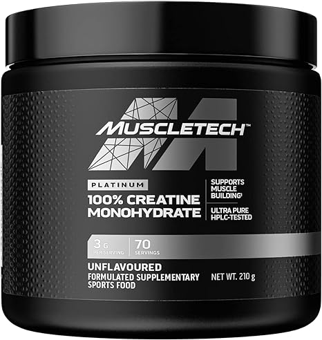 MuscleTech Platinum 100% Creatine Powder 210 g