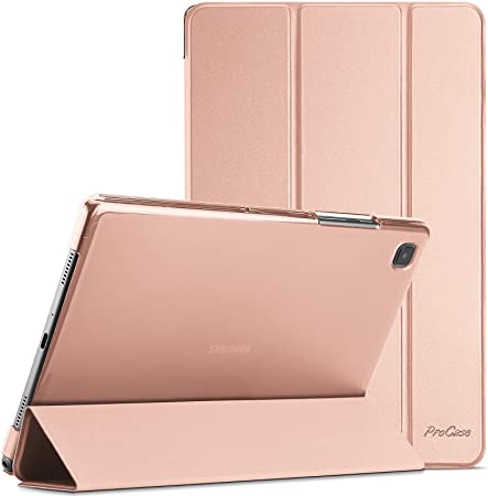 ProCase Galaxy Tab A7 Case 10.4 Inch (SM-T500 / T505 / T507), Protective Stand Case Hard Shell Cover for 10.4 Inch Samsung Tab A7 Tablet 2020 - Rosegold