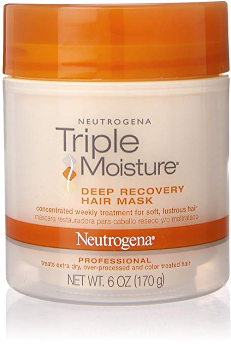 Neutrogena Triple Moisture Deep Recovery Hair Mask 6 oz (Pack of 6)