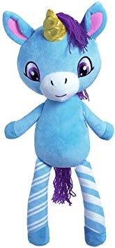 Adora Zippity Hug "N" Hide Celeste the Unicorn 21.5" Cuddly Soft Snuggle Play Doll Toy Gift with Mini Pocket for Children 3