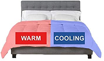 Lancashire Bedding Venus & Mars Dual Tog Warmth Couples His & Hers Duvet - 4.5 Tog on One Side 9 Tog on The Other - Made in the UK - King