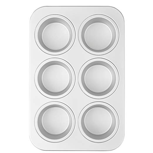 Wilton Jumbo Non-Stick Muffin Pan, 6-Cup