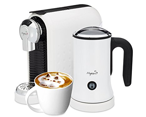 Latte Machine - Nespresso Compatible Capsules - By Mixpresso (White)