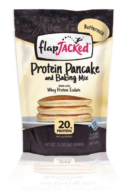 Flapjacked Protein Pancake Mix, Buttermilk, 12 Oz