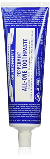 Toothpaste Peppermint Dr. Bronner's 5 oz Paste by Dr. Bronner's