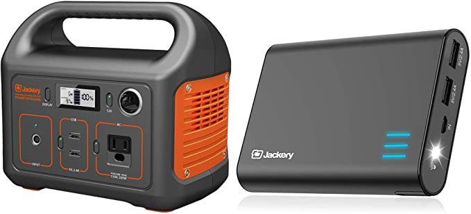Jackery Portable Power Set for Car Camping Travel Outdoor Adventure