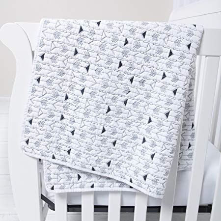 Sammy & Lou Quilt, Black and White Arrows