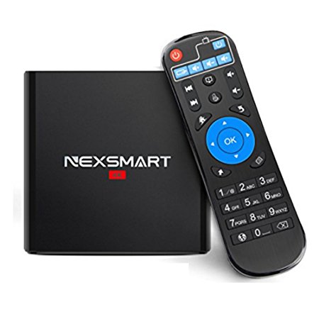 NEXSMART D32 Smart Tv Box Rockchip RK3229 Quad-core Cortex A7 Android 6.0 Box 2.4G Wi-Fi 1GB 8GB