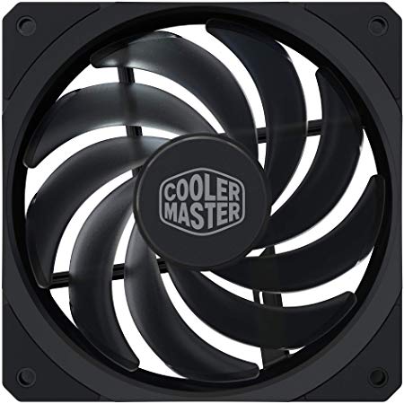 Cooler Master MasterFan SF120R 120mm High Performance Square Frame Fan w/PWM Control, Static Pressure, Silent Technology for Computer Case, CPU Liquid and Air Cooler