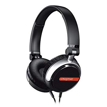 Creative Flex Ultra-Light On-Ear Headphones (Black)