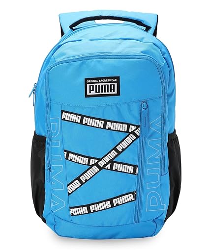 Puma Unisex-Adult TapeColorblock Backpack, Nrgy Blue-Black (9103502)