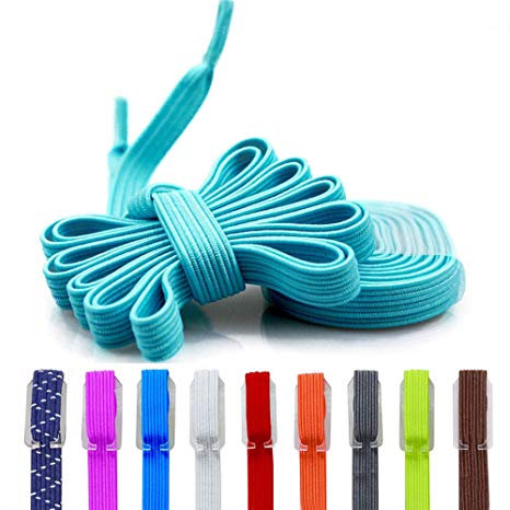 DB No Tie Shoelace Elastic shoelace stretch shoe strings One Size Fits All Adult and Kids