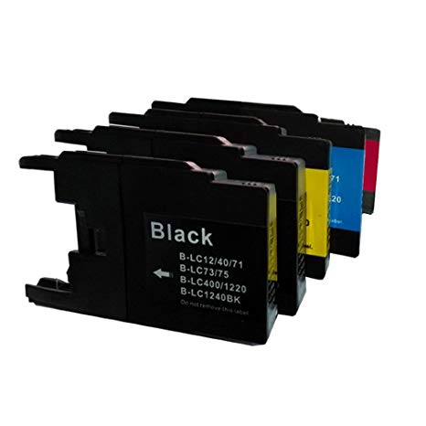 HOTCOLOR Ink Cartridges LC75/LC79/LC71 LC75 LC79 LC71 LC 75 79 71 Brother MFC-J430W MFC-J5910DW MFC-J625DW MFC-J6510DW Printer (5Pack (2BK/C/M/Y))