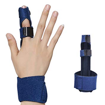 Corpower Finger Extension Splint for Trigger Finger, Mallet Finger, Finger Knuckle Immobilization, Finger Fractures, Pain Relief from Stenosing Tenosynovitis - Trigger Finger Solutions