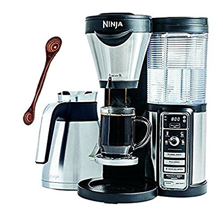 Ninja Coffee Bar Brewer, Thermal Carafe (CF087) with Bonus Exotic PakkaWood Coffee Scoop